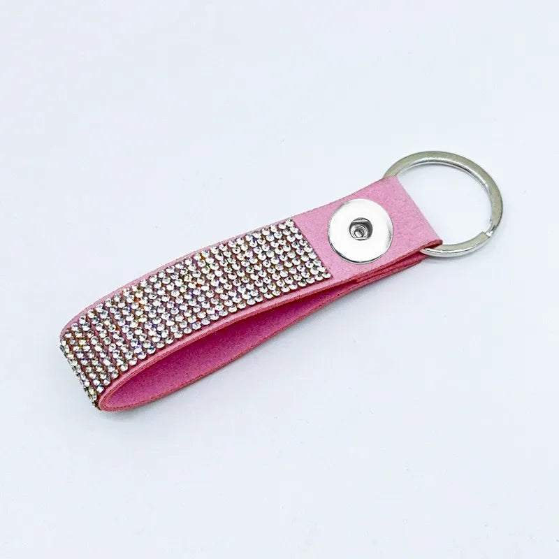Blinged Out Keychain - Pink