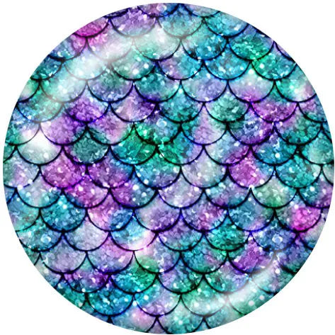 Mermaid Scales - Purple/Green