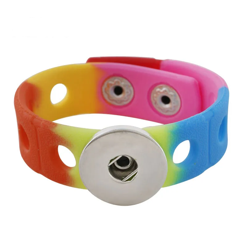 Croc Charm Bracelet - Rainbow