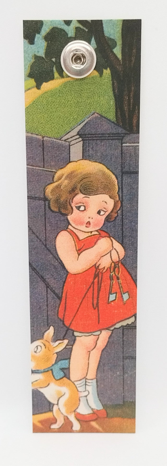 Vintage Bookmark - Little Girl (12mm)