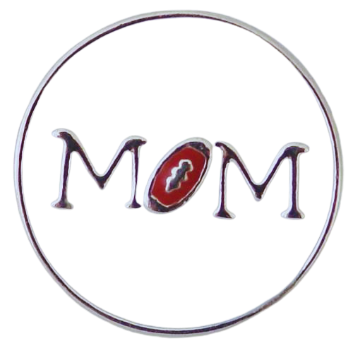 Football Mom - Enameled