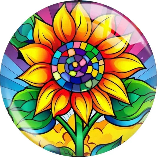 Mosaic Sunflower