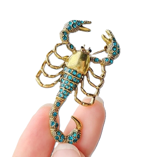 Scorpion Brooch