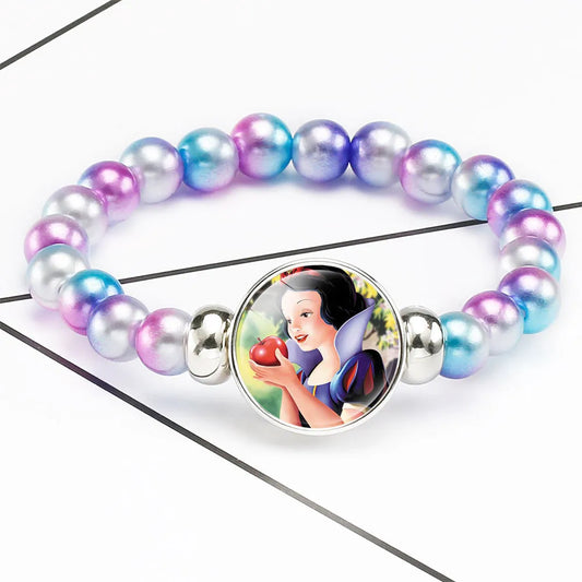 Children's Bracelet With Snow White Snap