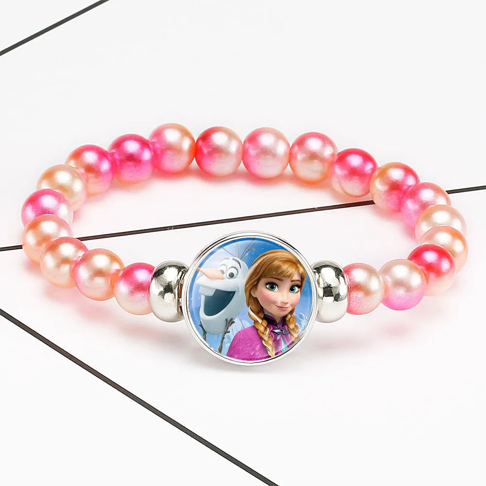 Children's Bracelet With Anna & Olaf Snap