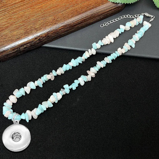 Stone Elements Necklace - Green