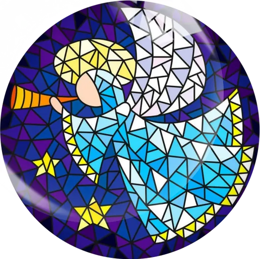 Stained Glass Angel