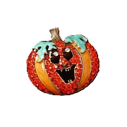 Jack-O-Lantern Brooch