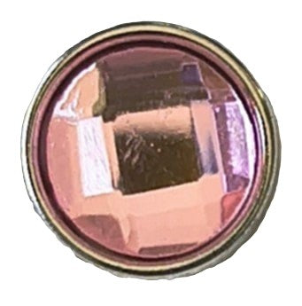 Pink Faceted (12mm)