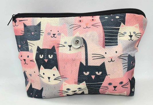 Pink Cats All Purpose Bag