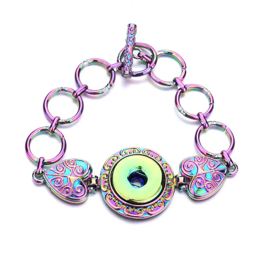 GiGi Bracelet - Rainbow Metal