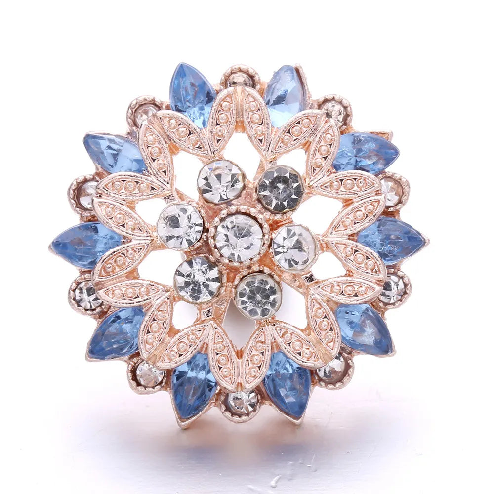 Asteria - Blue - Rose Gold