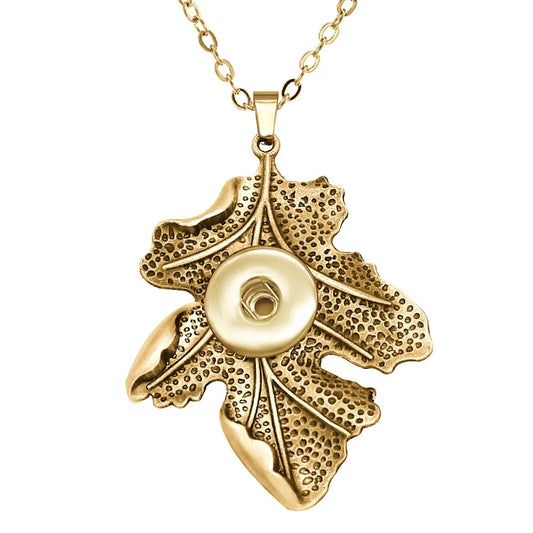 Golden Leaf Necklace