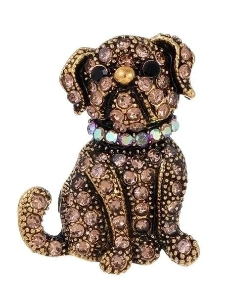 Puppy Dog Brooch