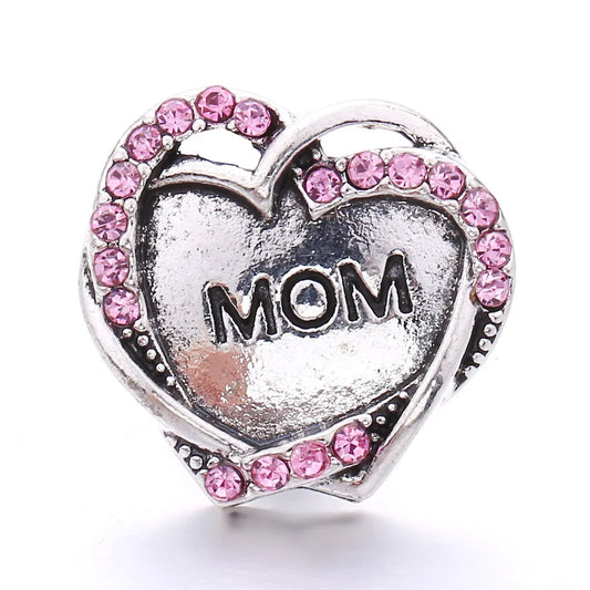 "A Mom's Heart" - Pink