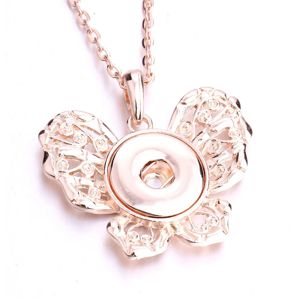 Fly Away Necklace - Rose Gold