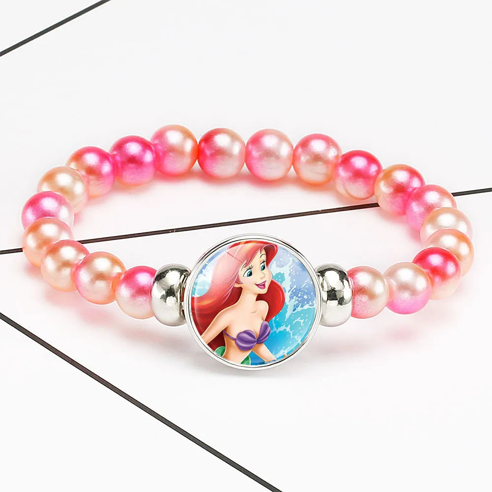 Children's Bracelet With Ariel Snap