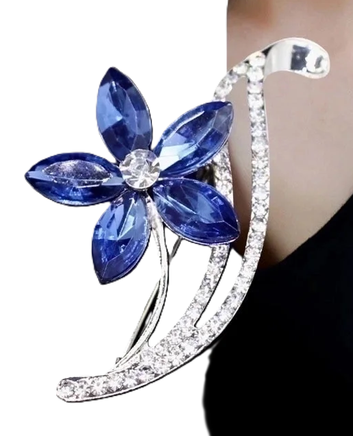 Feeling Blue Brooch