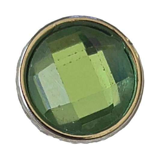 Green Faceted (12mm)