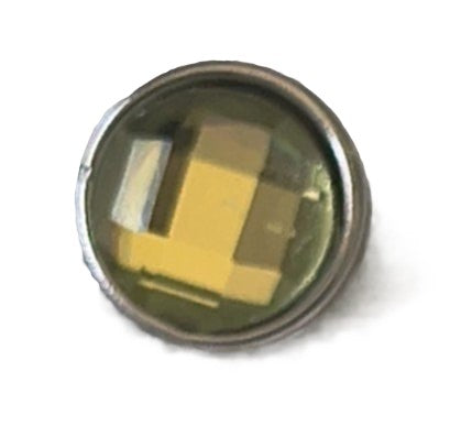 Amber Faceted (12mm)