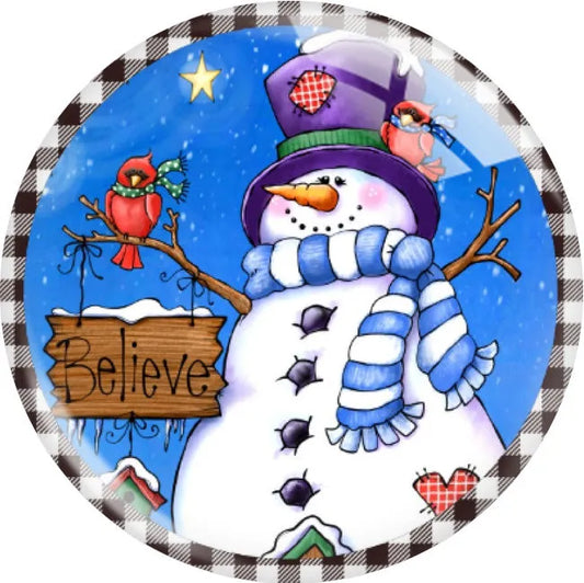 Dressed For The Weather Snowman