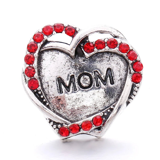 "A Mom's Heart" - Red