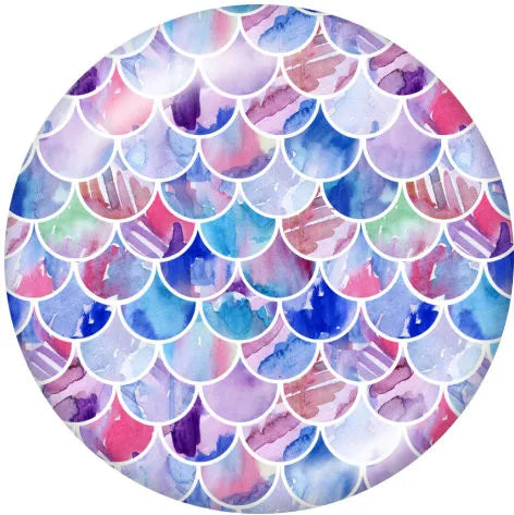 Mermaid Scales - Pink/Blue