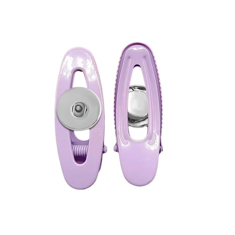 2 Kids Barrettes - Lavender