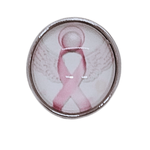 Breast Cancer Ribbon - Glass