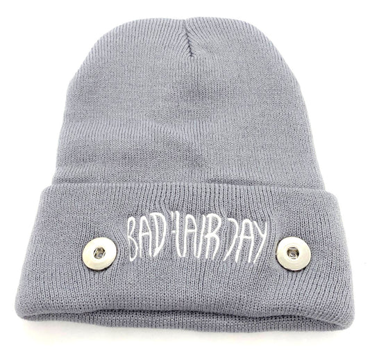 Bad Hair Day Beanie - Gray