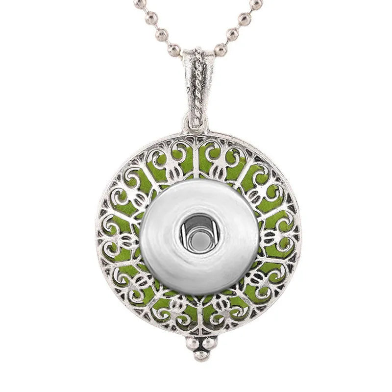 Aromatherapy Filigree Necklace