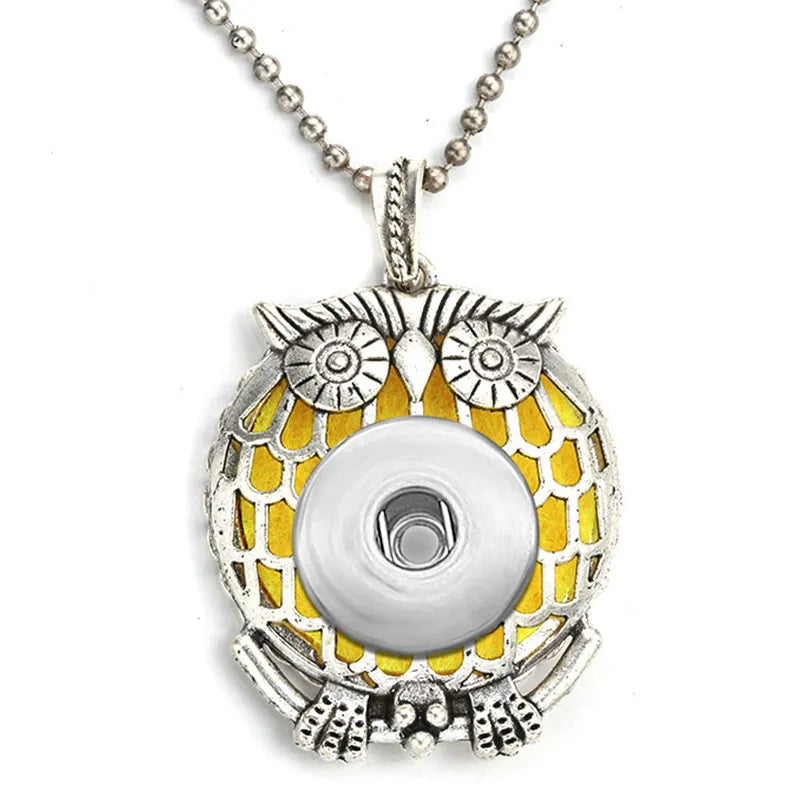 Aromatherapy Owl Necklace