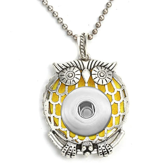 Aromatherapy Owl Necklace
