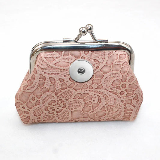 Lacey Coin Purse - Peach