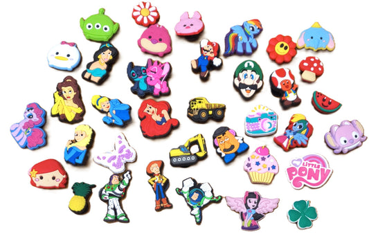 4 Random Croc Charms