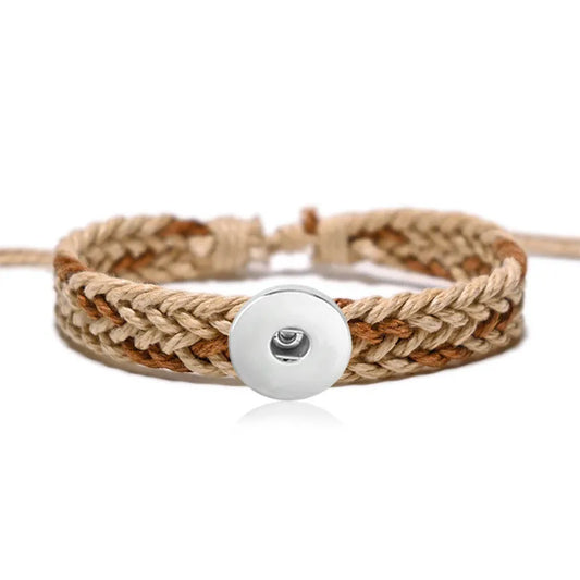 Woven Bracelet - Brown