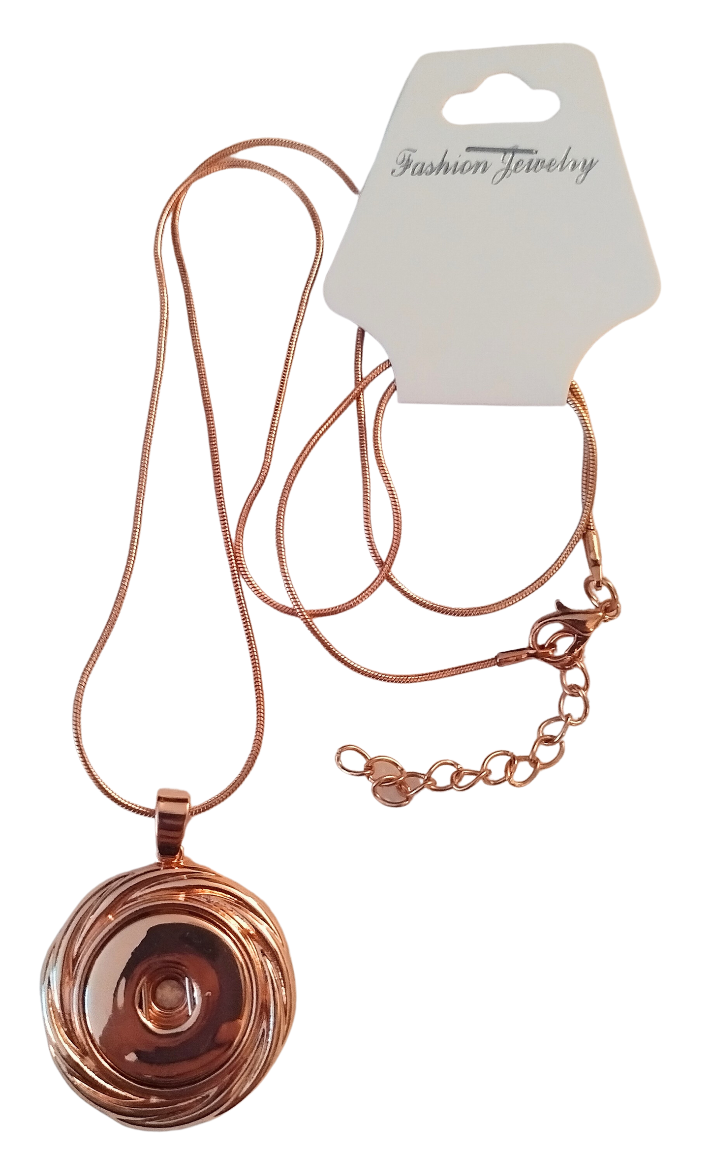 RoundAbout Necklace - Rose Gold