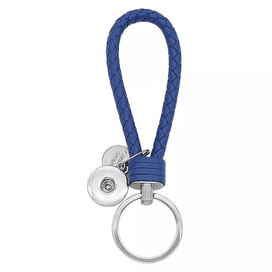 Braided Keychain - Blue