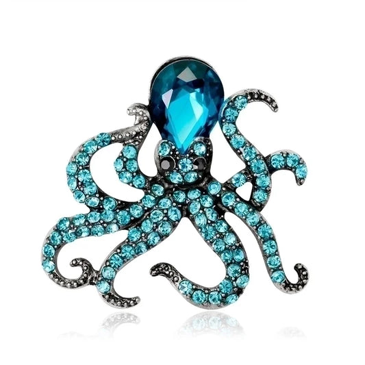 Octopus Brooch