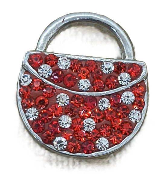 Red Rhinestone Purse