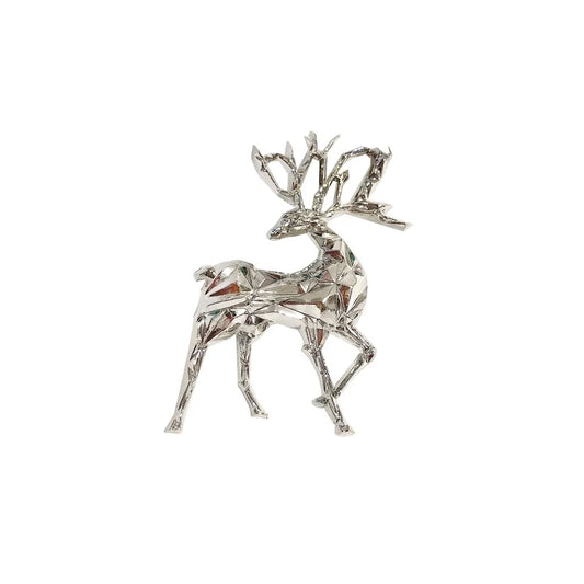 Silver Reindeer Brooch