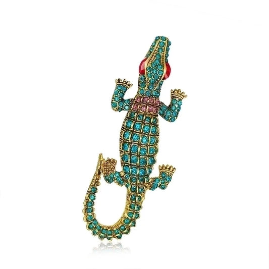 Alligator Brooch