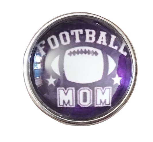 Football Mom - Purple