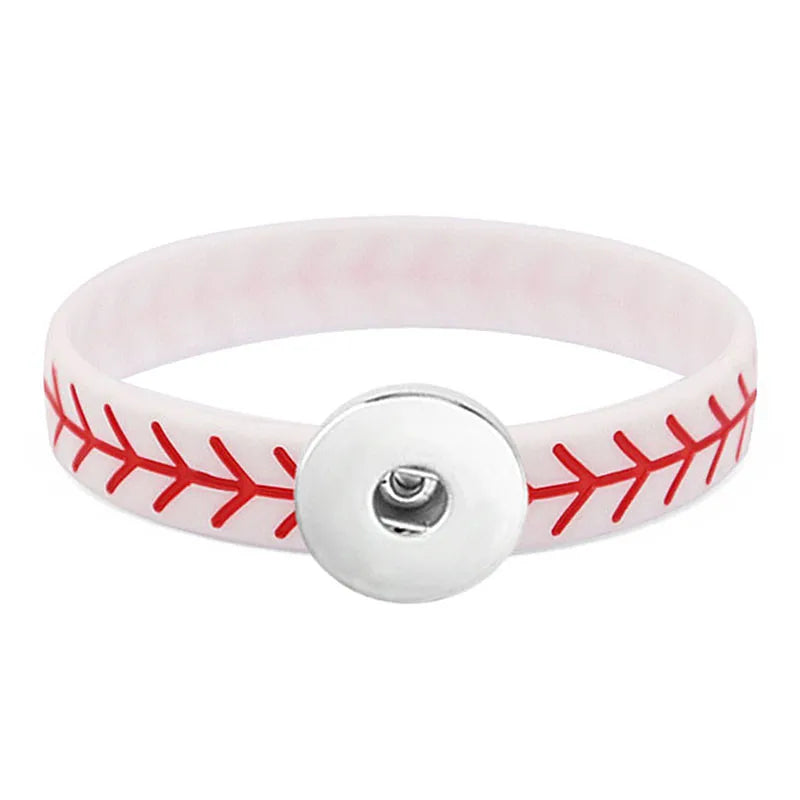 Baseball Themed Bracelet