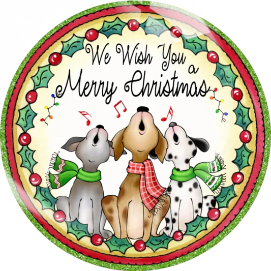 We Wish You A Merry Christmas - Dogs