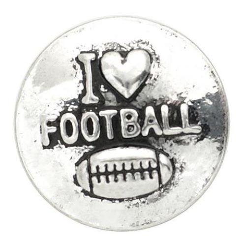 I Love Football - Metal