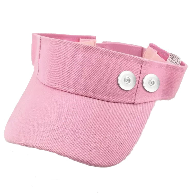 Light Pink 2-Snap Visor