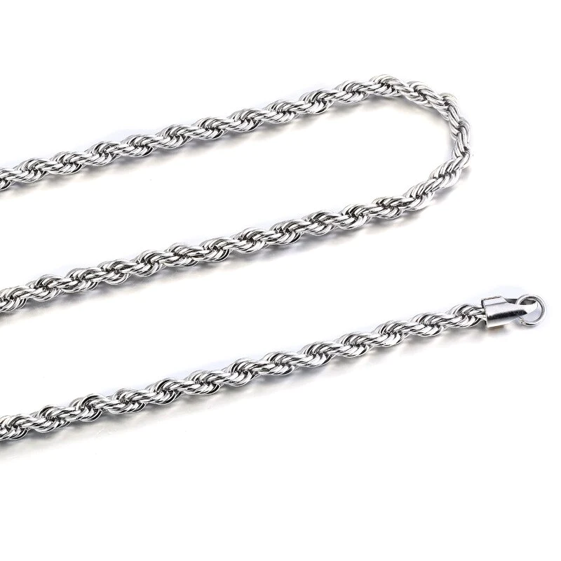 Twisted Rope Chain - 19"